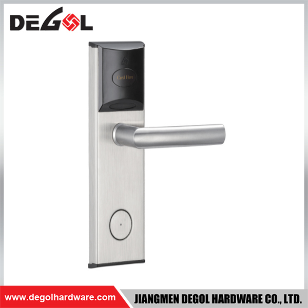 SML111 Zinc Alloy Door Handle Smart Lock Matt Black/ Satin Silver