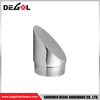 YA1161 Handrail End Fittings Satin Chrome Black