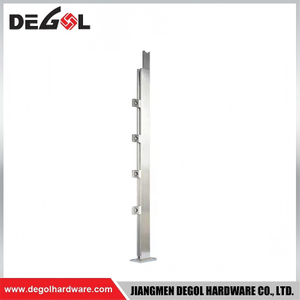 Engineering Glass Balustrade Posts Standard Dimension For Hotel Mall Stair Projects