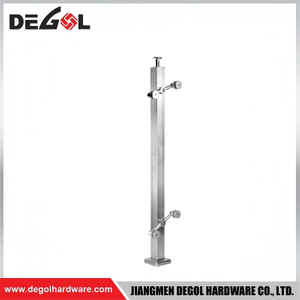 Complete Glass Railing Post System Include Clamps And Fixing Hardware Accessories