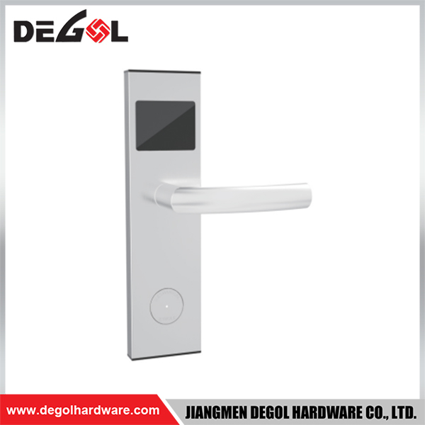 SML95 Zinc Alloy Door Handle Smart Lock Matt Black/ Satin Silver