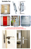 ML1054 Single Cylinder Mortise Deadbolt Lock for Entry Doors