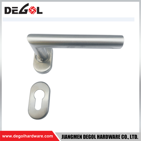 Best selling customized stainless steel keyless passage lock italian style square door lock