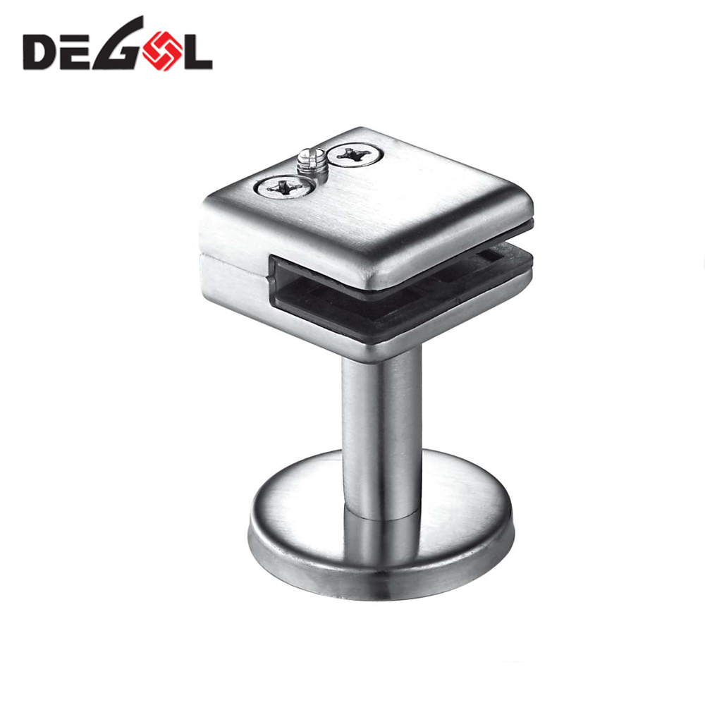 Hardware glass table clamps for glass door