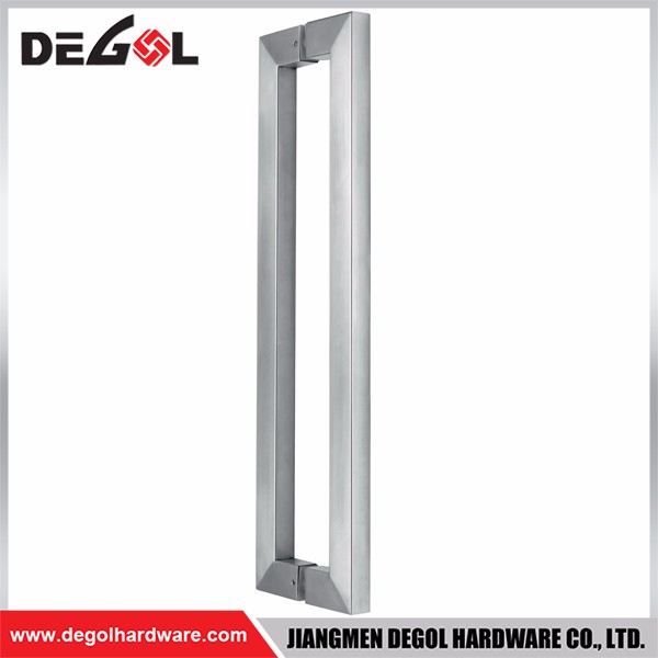 sliding door handle with lock and key