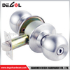 Stainless steel bathroom easy to install cylindrical door knob lock