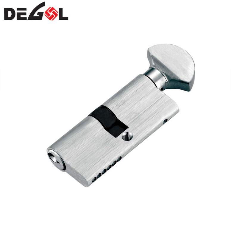 70mm euro profile double side cylinder door lock with keys