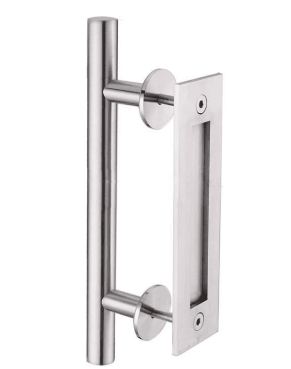 BP1045 Stainless Steel Door Pull Handle with Plate