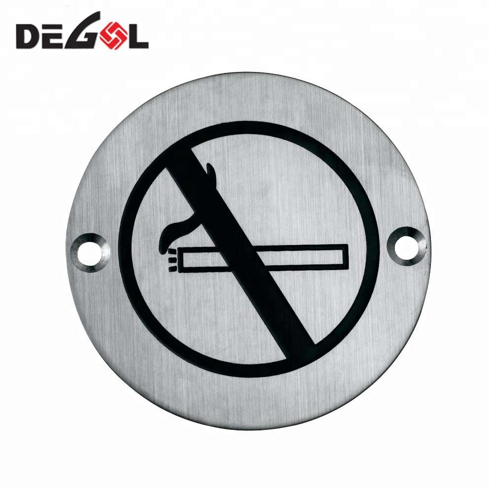 Push Or Pull Stainless Steel Door Sign Plate