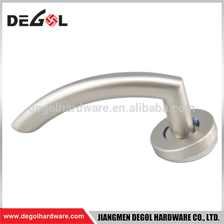 LH1010 C shape bedroom double sided door handle lock