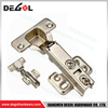 Stainless steel fix-on kitchen cabinet door hinge with LED light