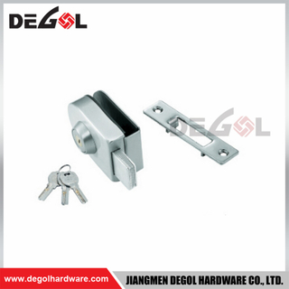 GL1025 glass door lock stainless steel commercial tempered frameless sliding house hotel