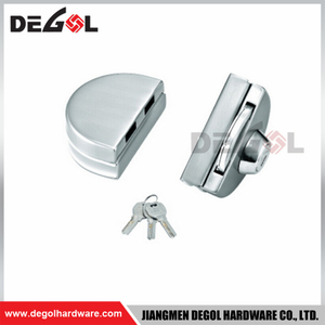 GL1034 glass door lock stainless steel commercial tempered frameless sliding house hotel