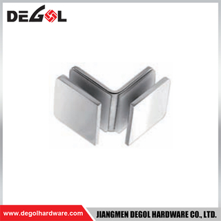 YC203 Glass Door Hingers Satin Chrome Black