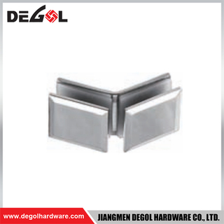 YC213 Glass Door Hingers Satin Chrome Black