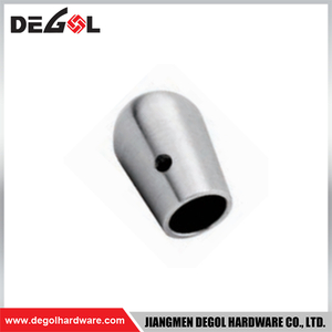 YA105 Handrail end fittings Satin Chrome Black