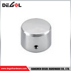 YA102 Handrail end fittings Satin Chrome Black