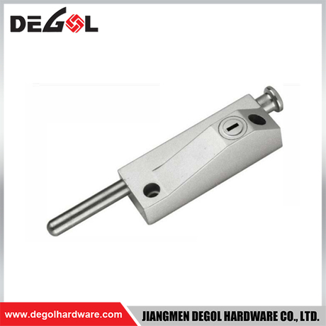 SL1035 Modern luxury Aluminium narrow 85 mmPassword Aluminum Sliding Door Lock Modern designed stainless steel sliding door lock with zinc material body 