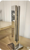 DR69 ainless steel foot fixing clip no drilling swimming pool clip staircase column balcony railing handrail base glass clip