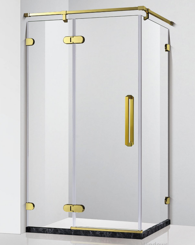 SR09 8mm 10mm 12mm glass SS304 Clear Simple Shower Room Fittings Bathroom Door Aeecssories