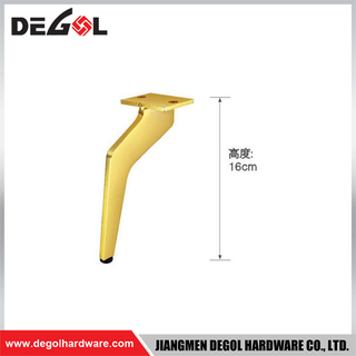 FL1122 Metal Furniture Legs Heavy Duty Wrought Iron Right Angle Sofa Leg