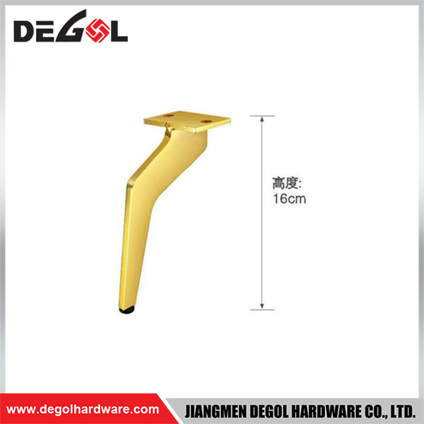 FL1122 Metal Furniture Legs Heavy Duty Wrought Iron Right Angle Sofa Leg