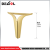 FL1105 Metal Furniture Legs Heavy Duty Wrought Iron Right Angle Sofa Leg