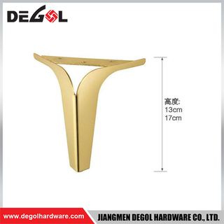 FL1105 Metal Furniture Legs Heavy Duty Wrought Iron Right Angle Sofa Leg