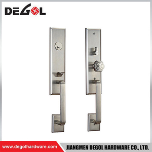 DDL1011 Full Set Stainless Steel Privacy Door Security Entry Lever Hotel Door Handle Locks