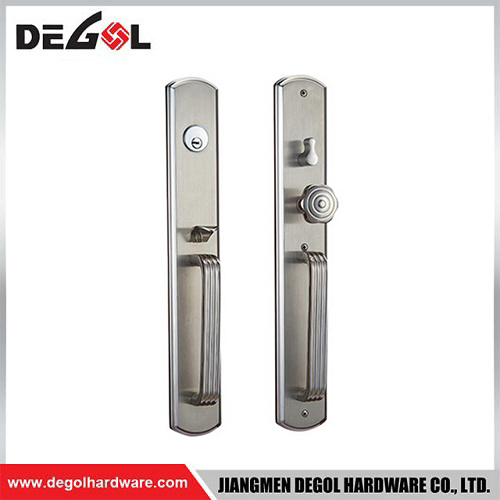 DDL1012 Full Set Stainless Steel Privacy Door Security Entry Lever Hotel Door Handle Locks