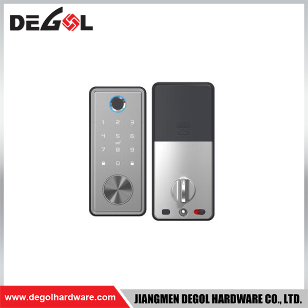 SML10 Zinc Alloy Door Handle Smart Lock Matt Black/ Satin Silver