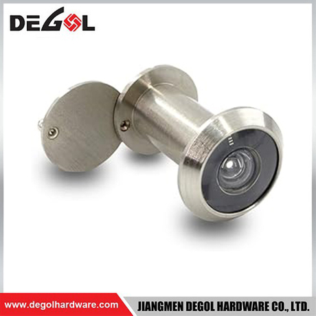 DV1001 Custom Door Eye Visor Fire Rated Wide Angle Door Lens Spyhole Door Peephole Viewer