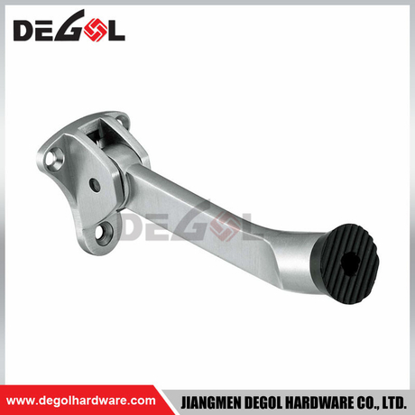 138*40*24mm Zinc Alloy Lever Door Stopper FootOperated NonSlip Noise Reducer 