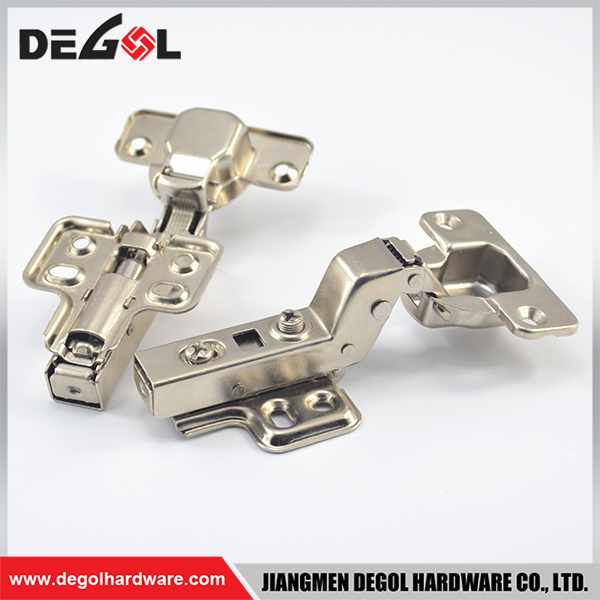 CH105I Clip on Insert 4 hole with Hydraulic Automatic Closing Cabinet Hinge Soft Close Frame Hinge Adjustable Hinge for Door