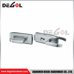 GL1014 glass door lock stainless steel commercial tempered frameless sliding house hotel