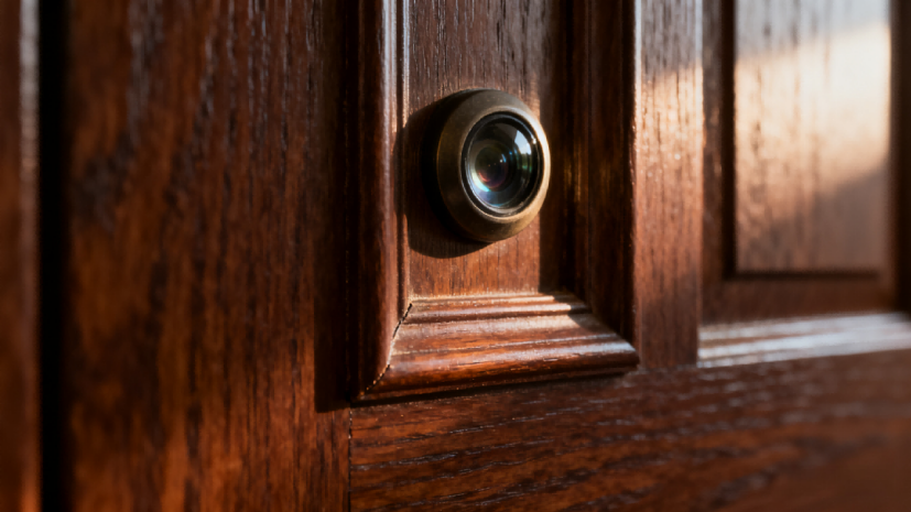 Door viewer: The first line of smart defense for safeguarding home security