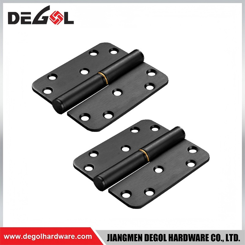 Heavy Duty L Shape Hinge Stainless Steel Lift Off Radius Butt Hinge Detachable Hardware For Home Industrial Use
