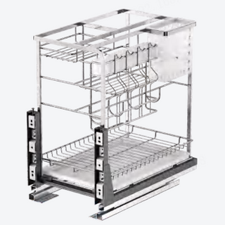 CPB10 Kitchen Cabinet Pull-out Baskets Are Used for Kitchen Storage