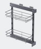 CPB19 Kitchen Cabinet Pull-out Baskets Are Used for Kitchen Storage