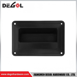 Oval Flush Handle Polished Surface Anti Wear For Modern Cabinet Door Matching