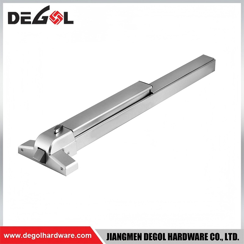 Bar Rim Exit Device Secure Locking For Crowded Place Emergency Door Accessories