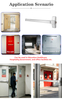 Push Bar Door Locks Fire Rated Design For Safety Emergency Exit Door Hardware