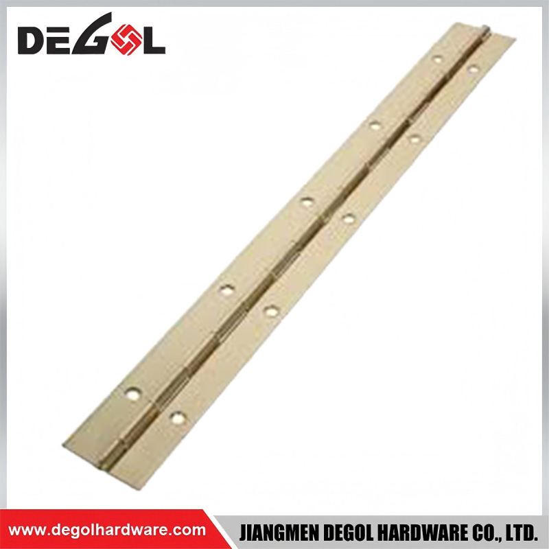 Flexible Slotted Piano Hinges Easy Mounting For Indoor Decorative Cabinets