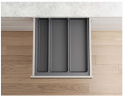 CT-500G Classical Tray with fixed slots to fit to the drawer width 