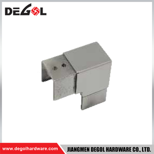 YA1266 Handrail End Fittings Satin Chrome Black