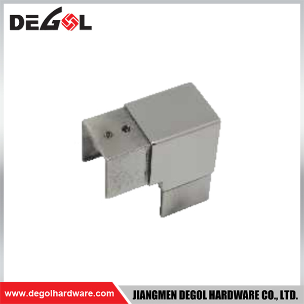 YA1266 Handrail End Fittings Satin Chrome Black