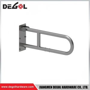 Rustproof Foldable U Shape Grab Bar for Bathroom Safety