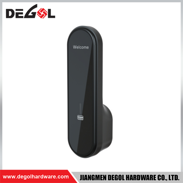 SML140 Zinc Alloy Door Handle Smart Lock Matt Black/ Satin Silver