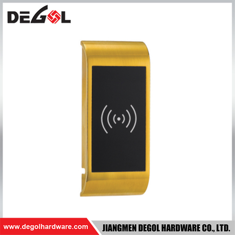 SML157 Zinc Alloy Door Handle Smart Lock Matt Black/ Satin Silver