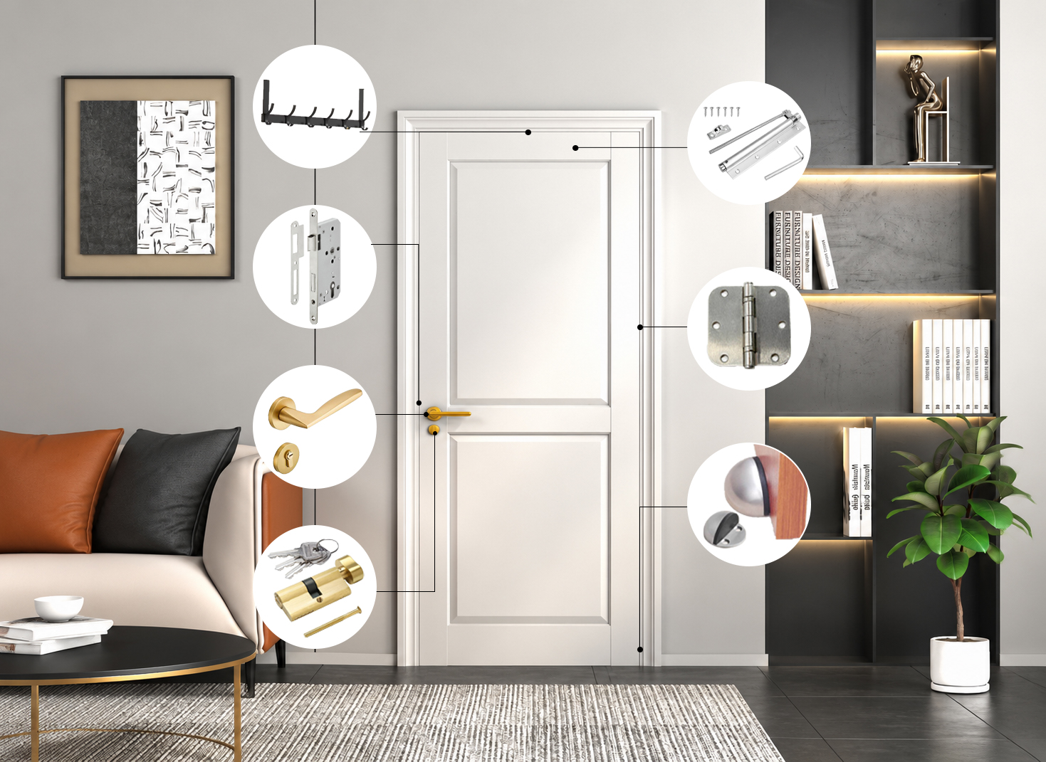 Interior Door Hardware Solutions